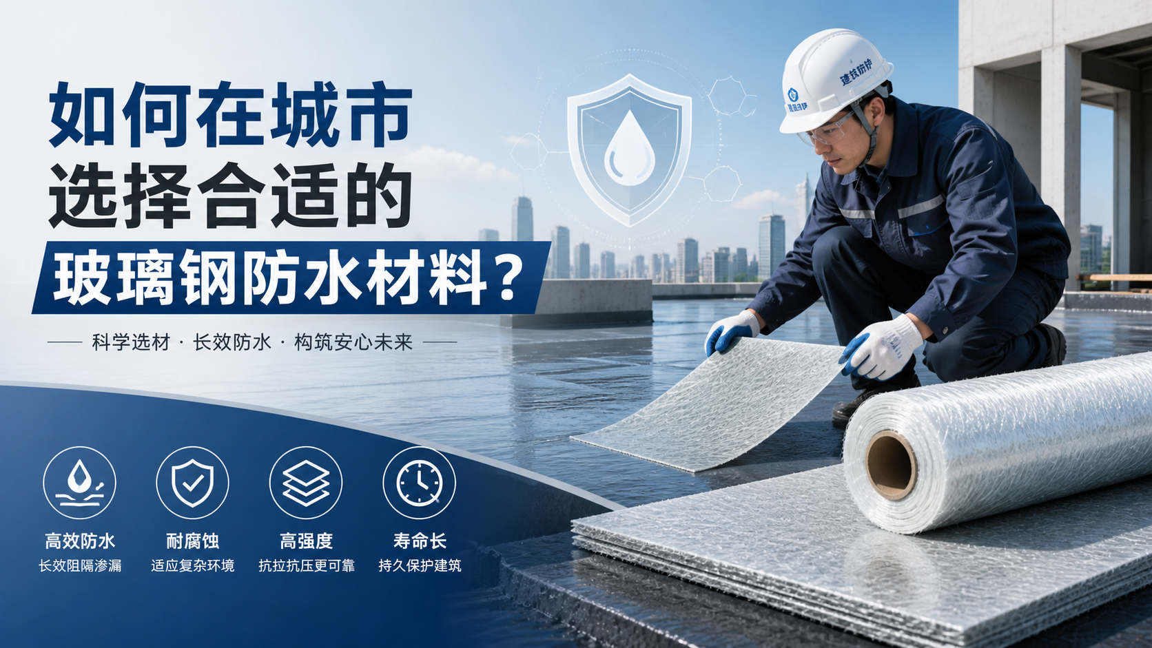 如何在自贡选择合适的玻璃钢防水材料?